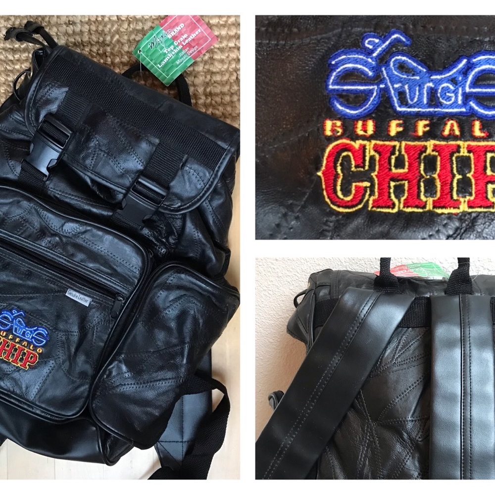 Sturgis Leather Backpack